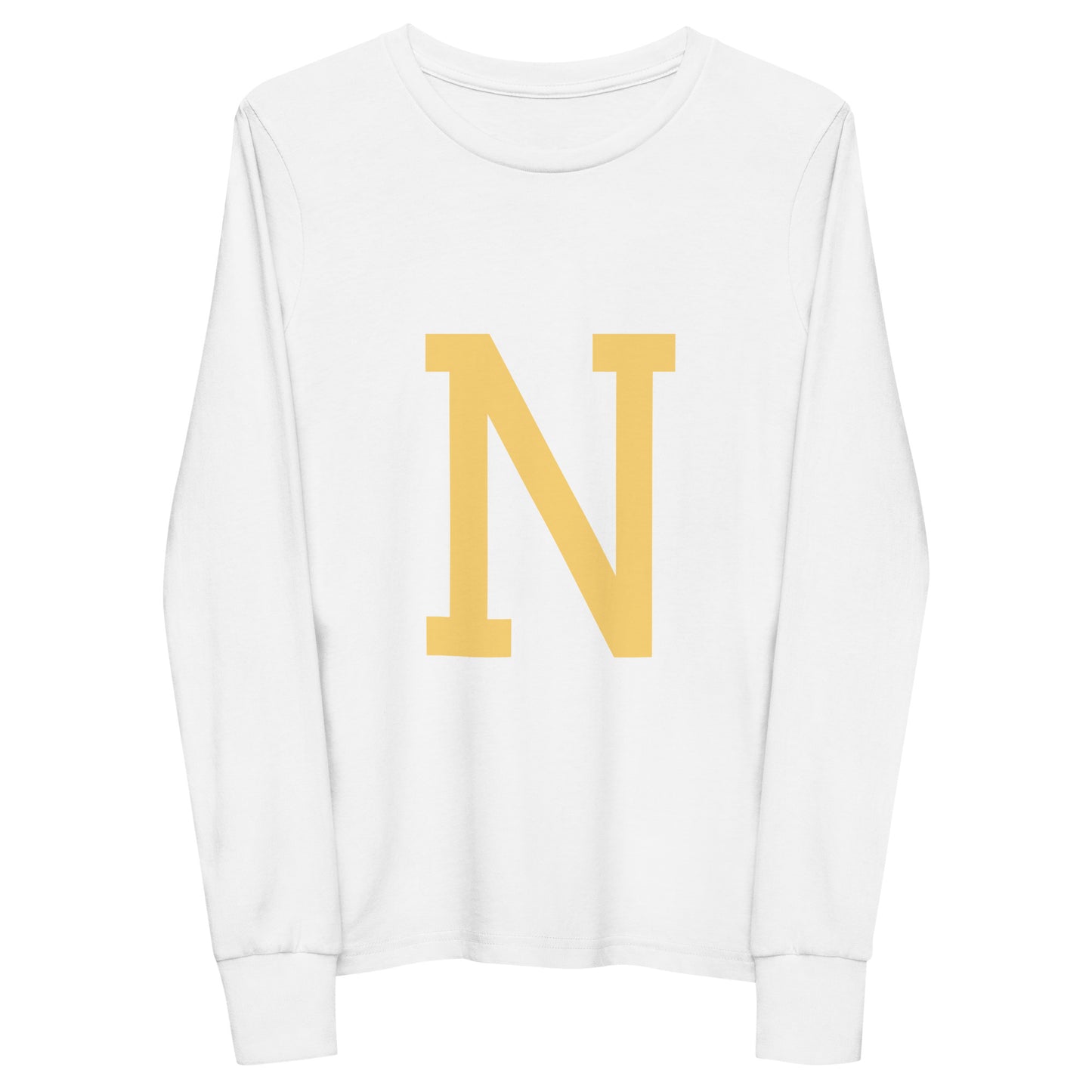 N - Sustainably Made Kids Long Sleeve T-shirt