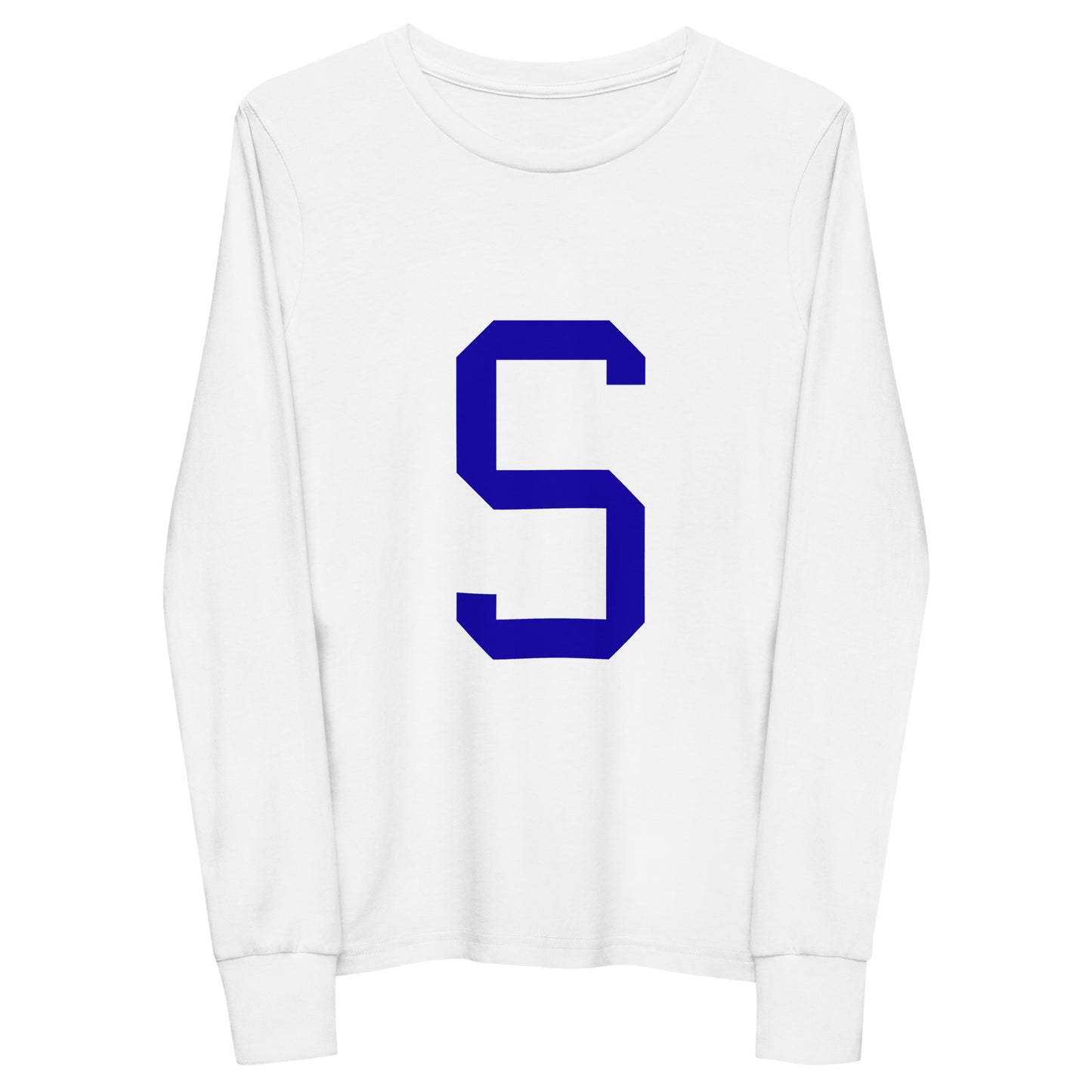 S - Sustainably Made Kids Long Sleeve T-shirt