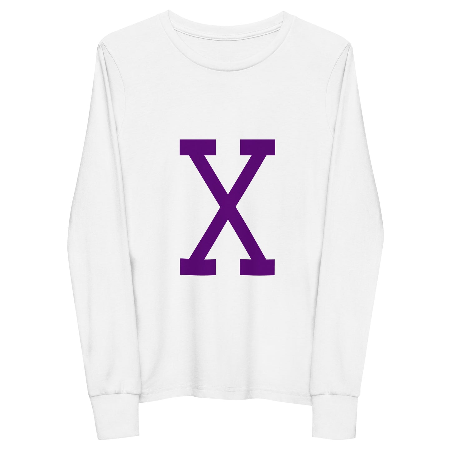 X - Sustainably Made Kids Long Sleeve T-shirt