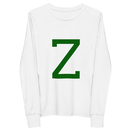 Z - Sustainably Made Kids Long Sleeve T-shirt