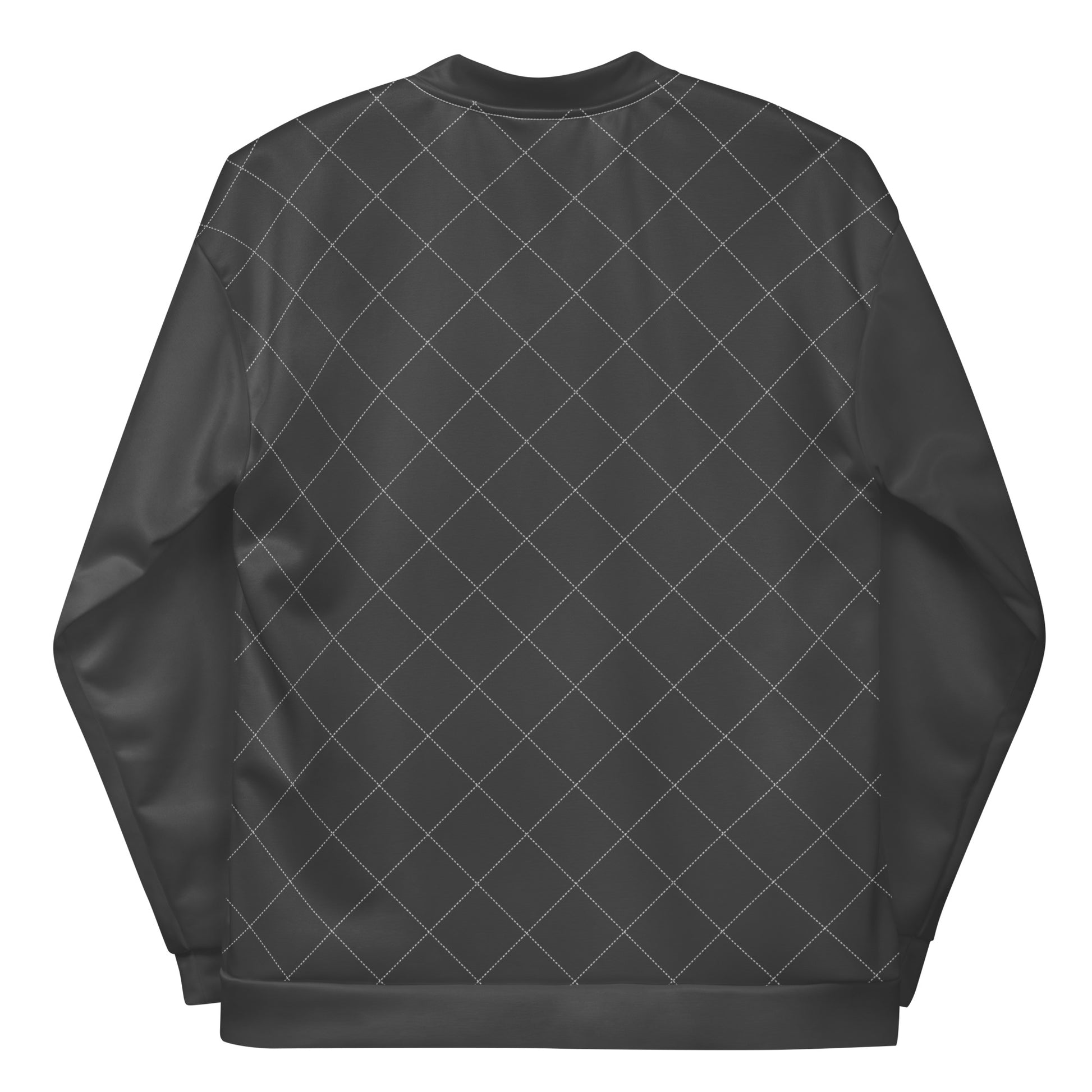 Eco friendly bomber jacket with brushed fleece lining