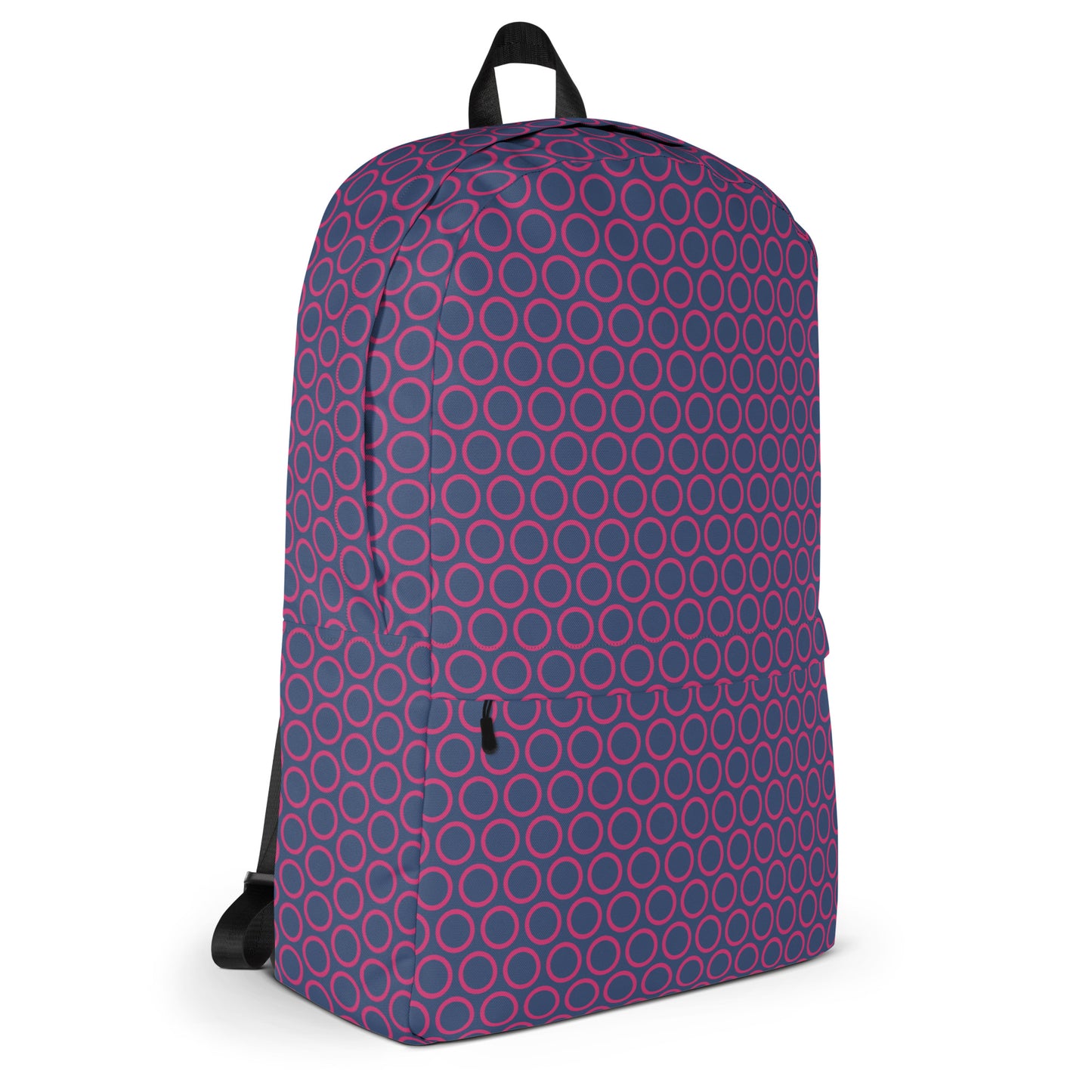 Pink Circles - Inspired By Selena Gomez - Sustainably Made Backpack