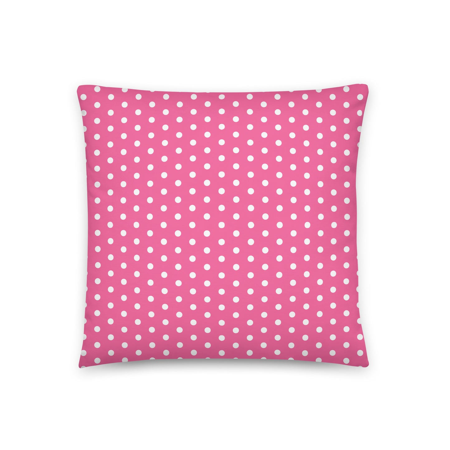 Pink Polkadot - Inspired By Harry Styles - Sustainably Made Basic Pillow