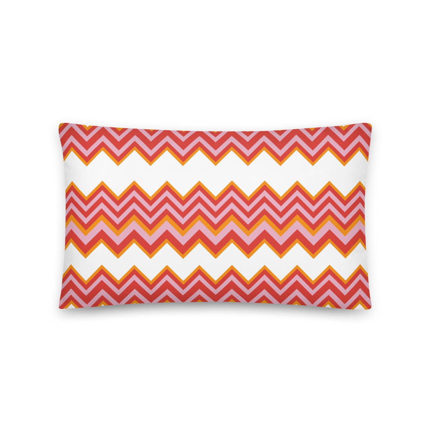 Retro Zigzag - Inspired By Taylor Swift - Sustainably Made Basic Pillow