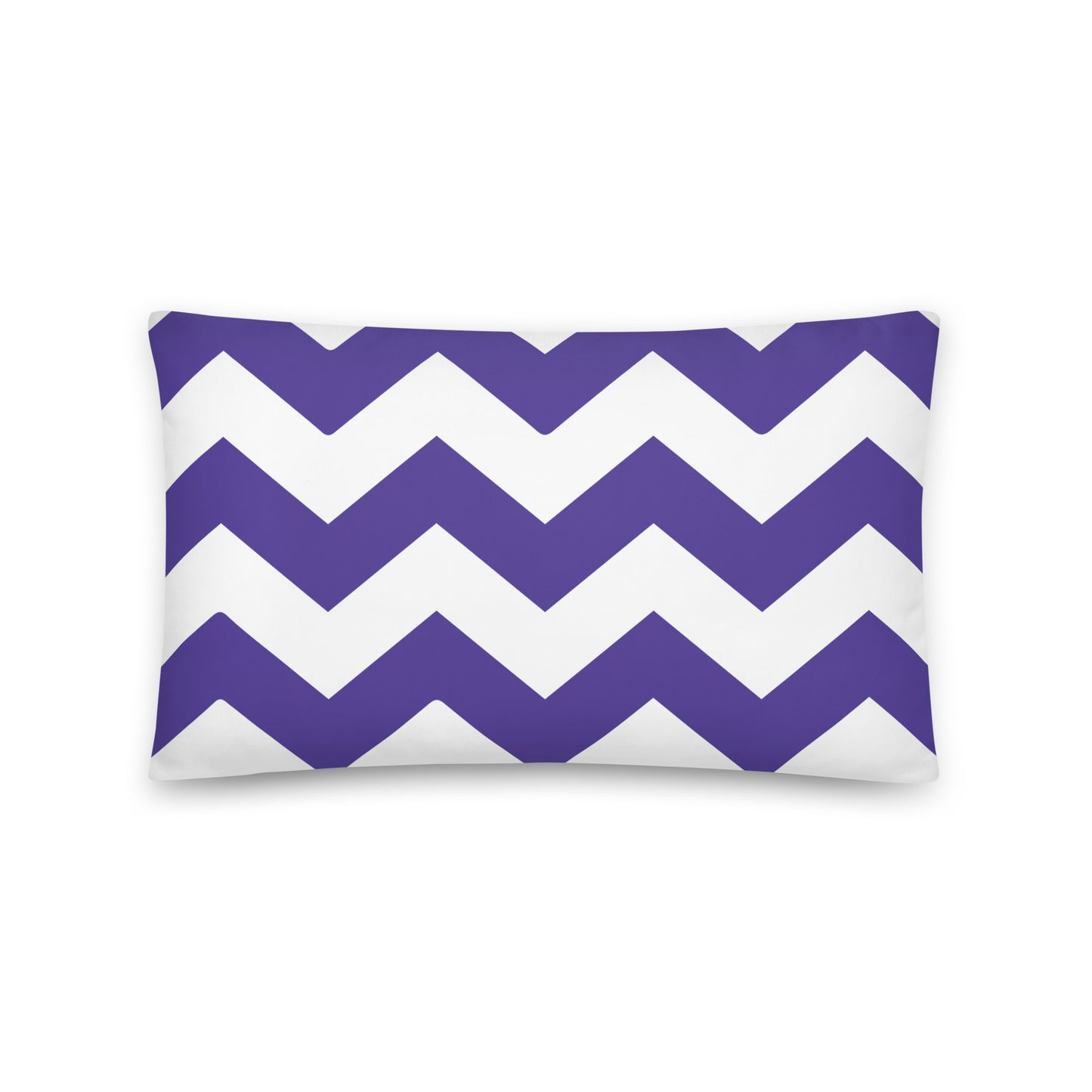 Blue Zigzag - Inspired By Harry Styles - Sustainably Made Basic Pillow