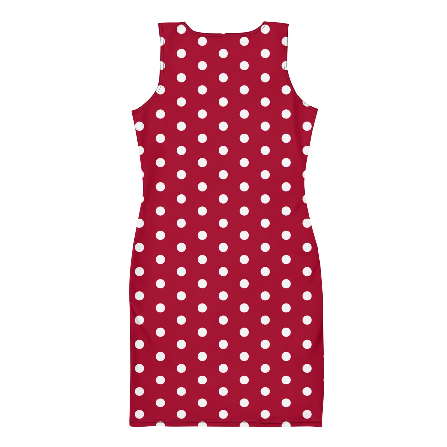 Maroon Polka Dot - Inspired By Taylor Swift - Sustainably Made Dress