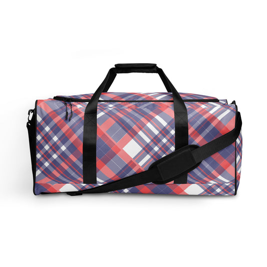 Diagonal Stripes - Inspired By Taylor Swift - Sustainably Made Duffle bag