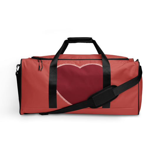 Heart - Inspired By Taylor Swift - Sustainably Made Duffle bag