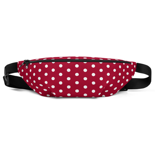 Maroon Polka Dot - Inspired By Taylor Swift - Sustainably Made Fanny Pack