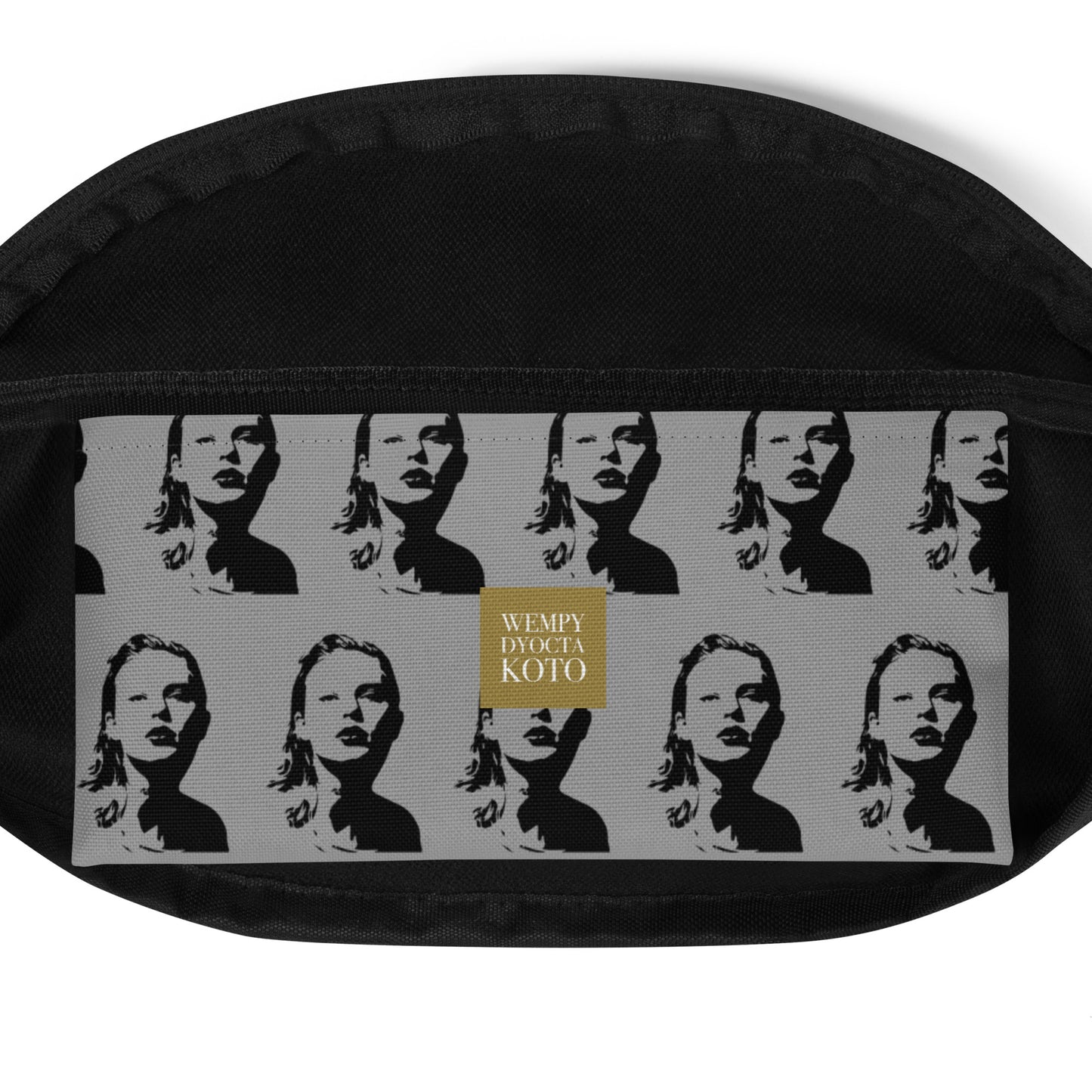 Swift Pattern Black - Inspired By Taylor Swift - Sustainably Made Fanny Pack