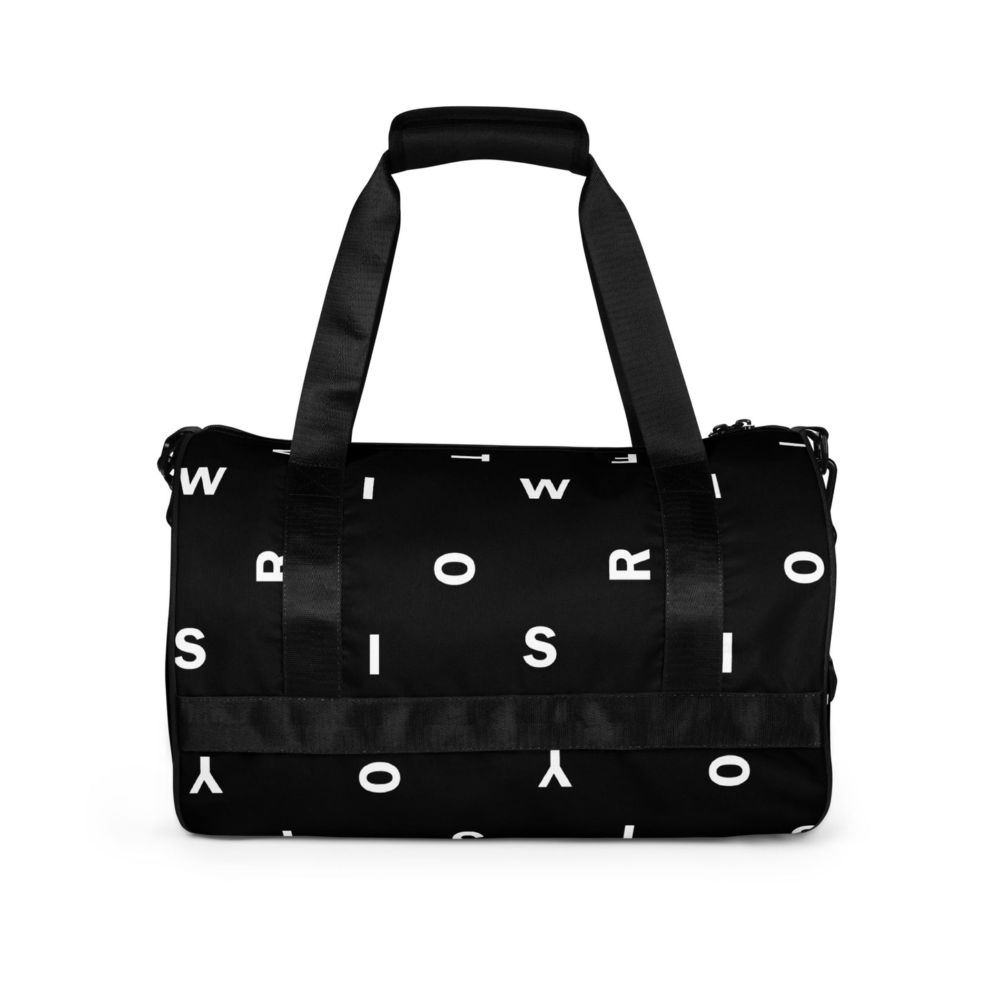Letter Black - Inspired By Taylor Swift - Sustainably Made gym bag