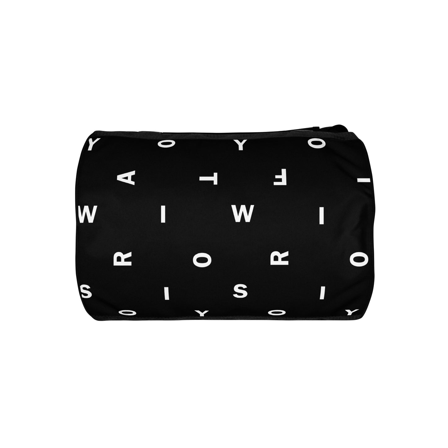 Letter Black - Inspired By Taylor Swift - Sustainably Made gym bag