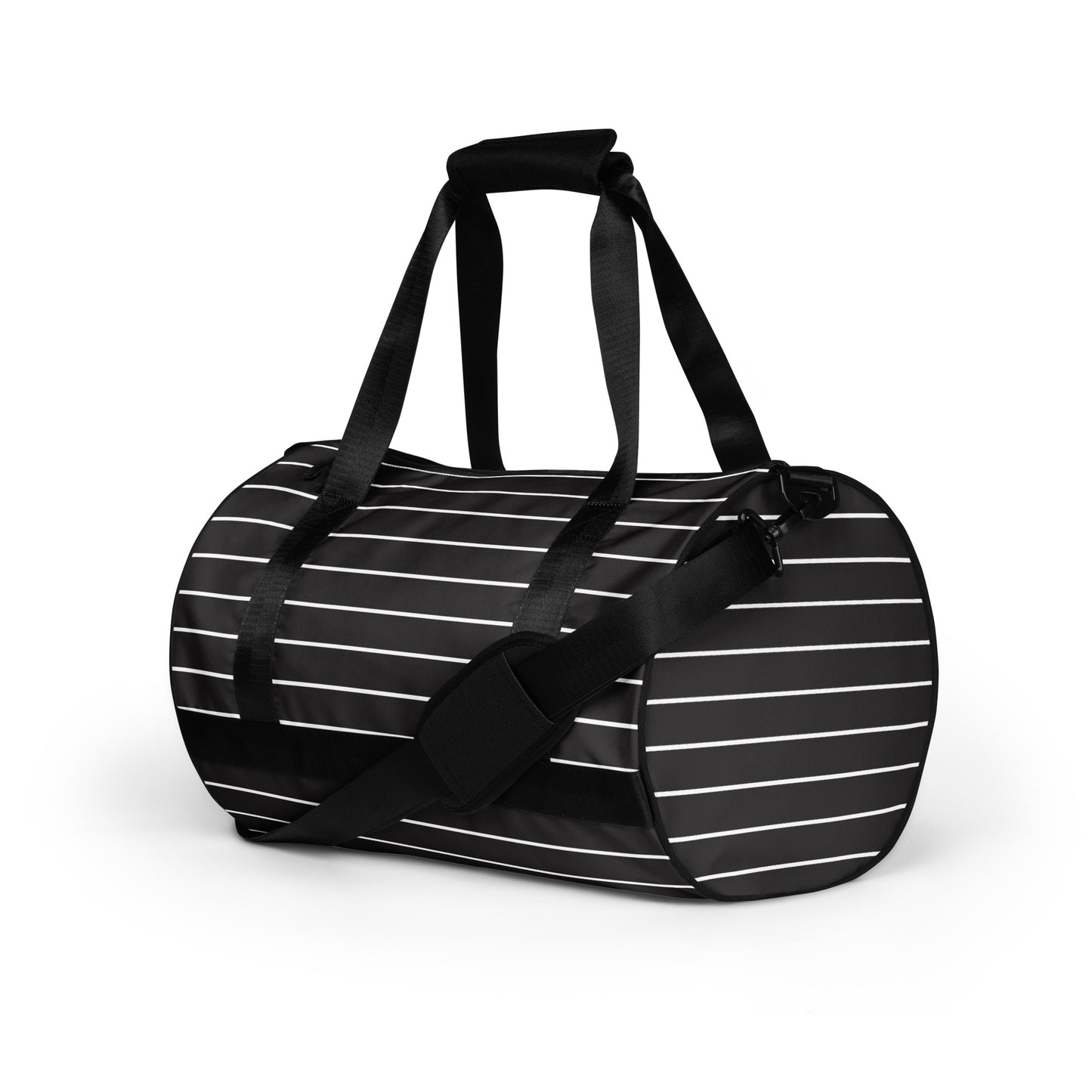Black Stripes - Inspired By Taylor Swift - Sustainably Made gym bag