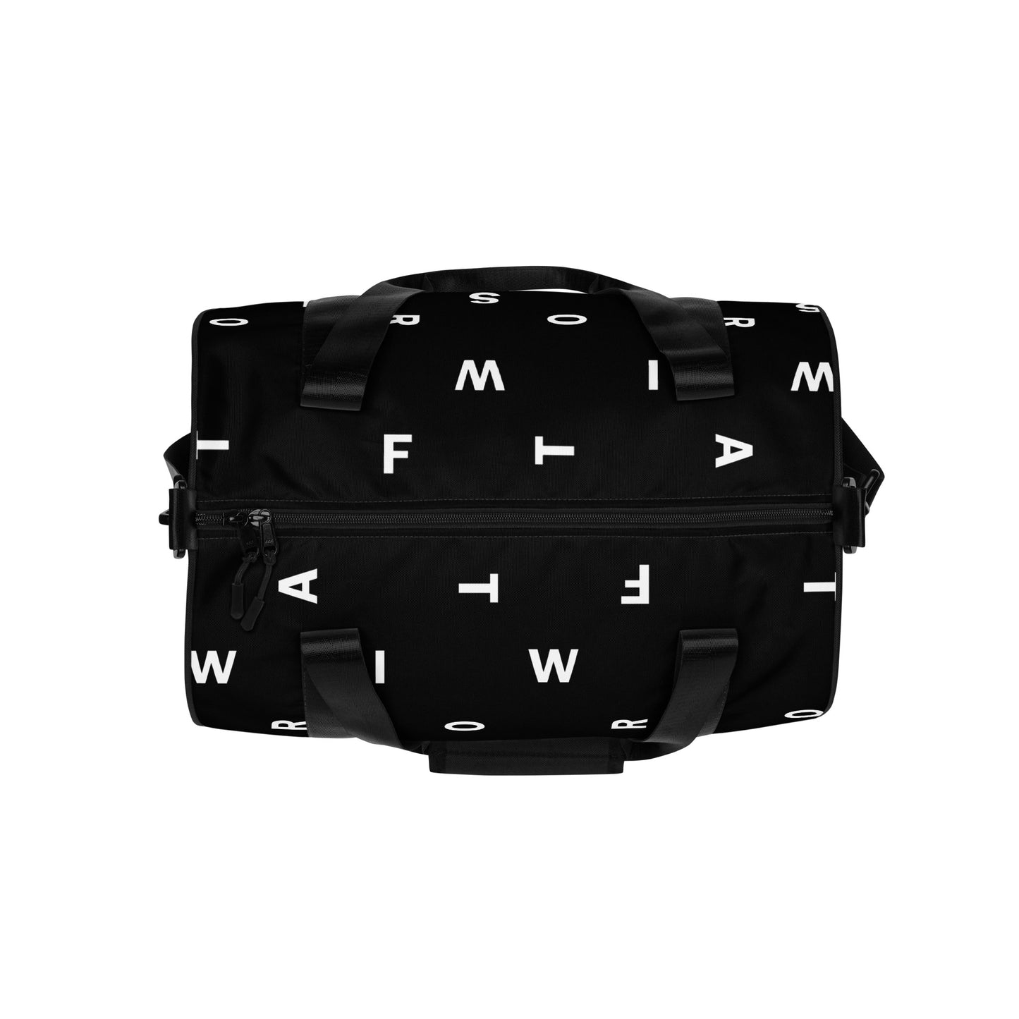Letter Black - Inspired By Taylor Swift - Sustainably Made gym bag