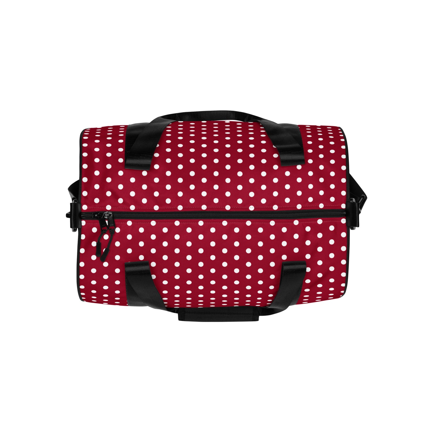 Maroon Polka Dot - Inspired By Taylor Swift - Sustainably Made gym bag