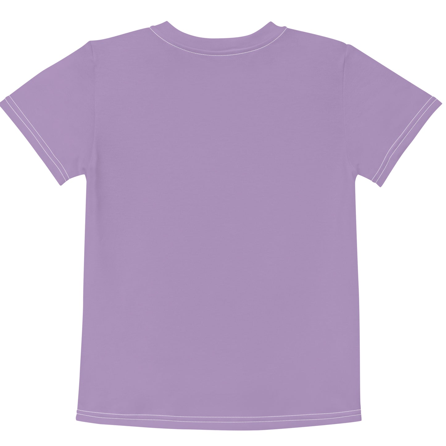 Lilac Climate Change Global Warming Statement - Sustainably Made Kids crew neck t-shirt