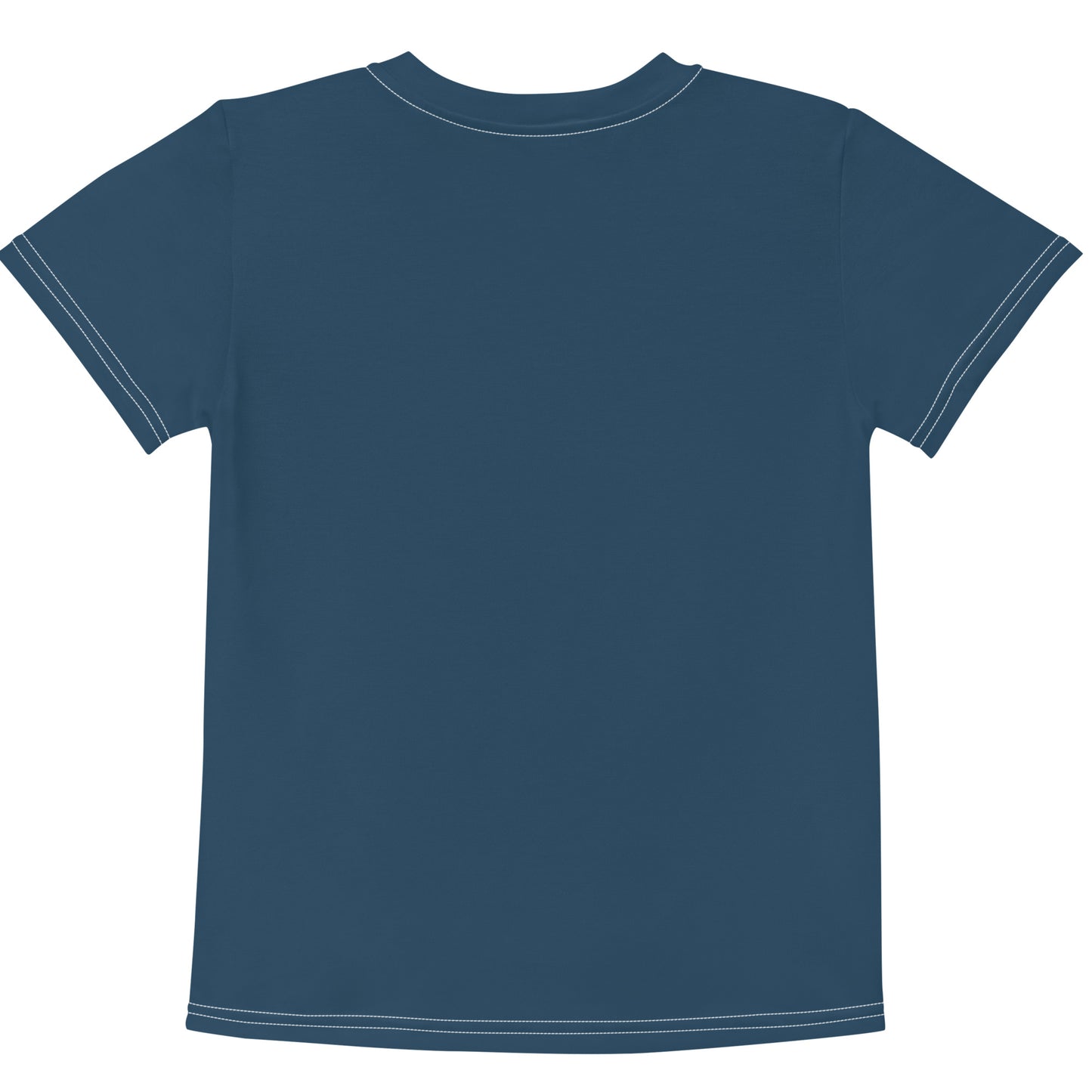 Ocean Blue Climate Change Global Warming Statement - Sustainably Made Kids crew neck t-shirt
