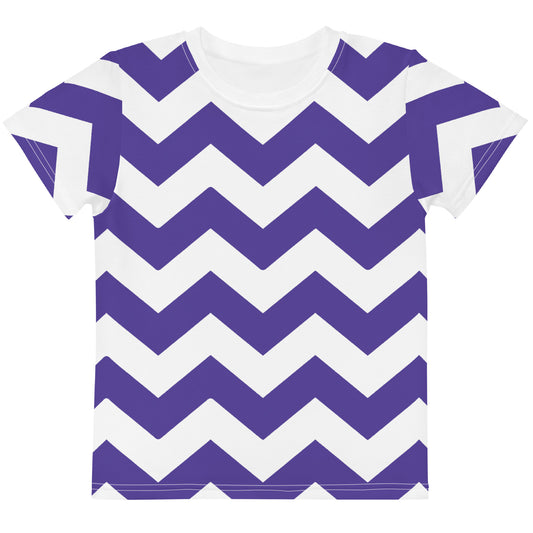 Blue Zigzag - Inspired By Harry Styles - Sustainably Made Kids t-shirt