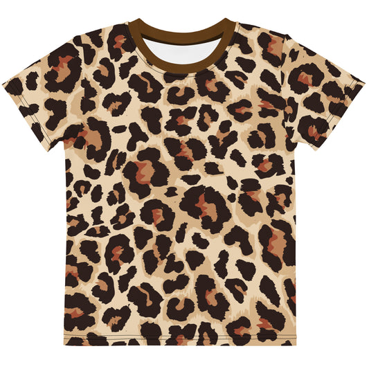 Jaguar Skin - Inspired By Selena Gomez - Sustainably Made Kids crew neck t-shirt