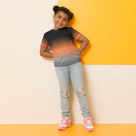 Dusk - Inspired By Zendaya - Sustainably Made Kids crew neck t-shirt