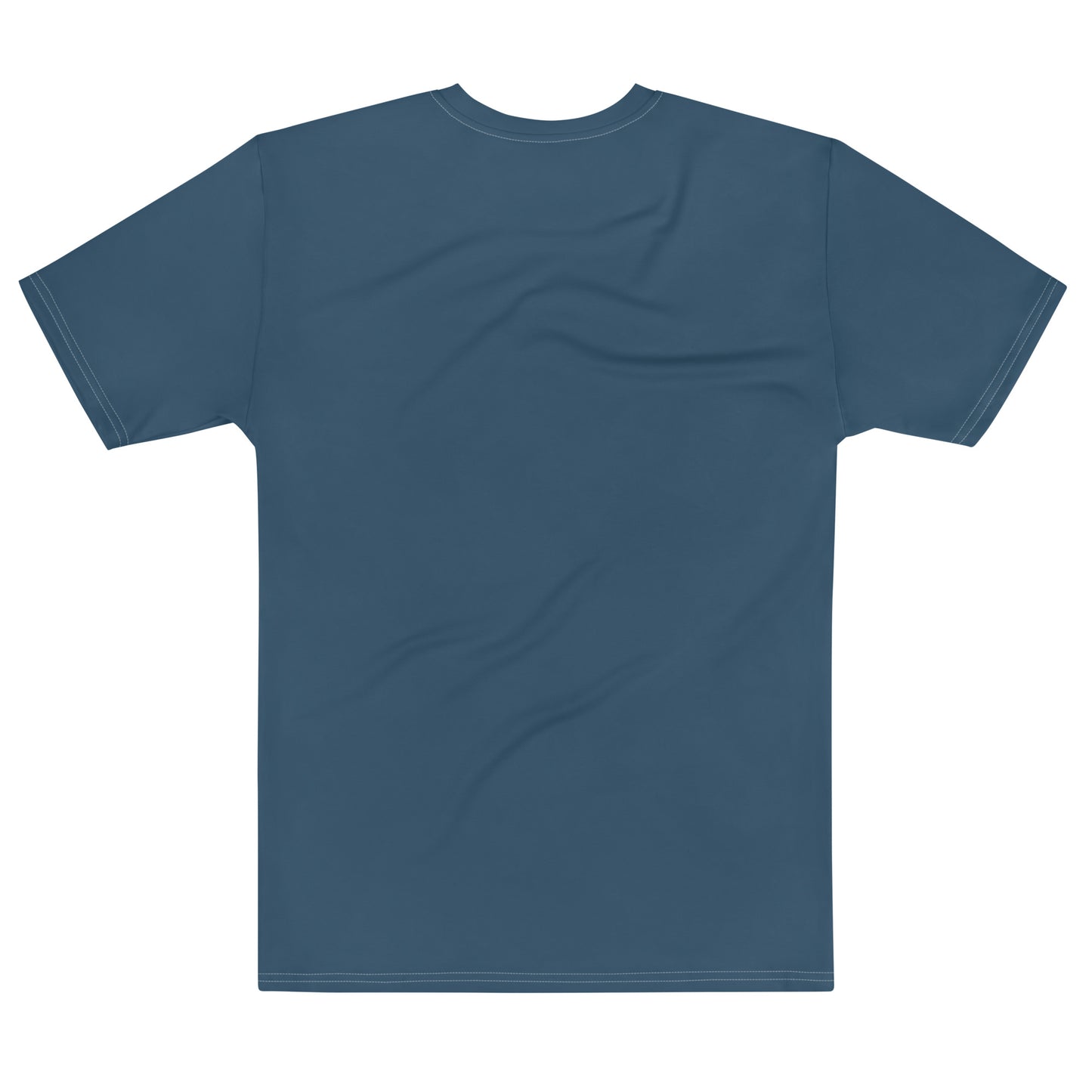 Ocean Blue Climate Change Global Warming Statement - Sustainably Made Men's Short Sleeve Tee