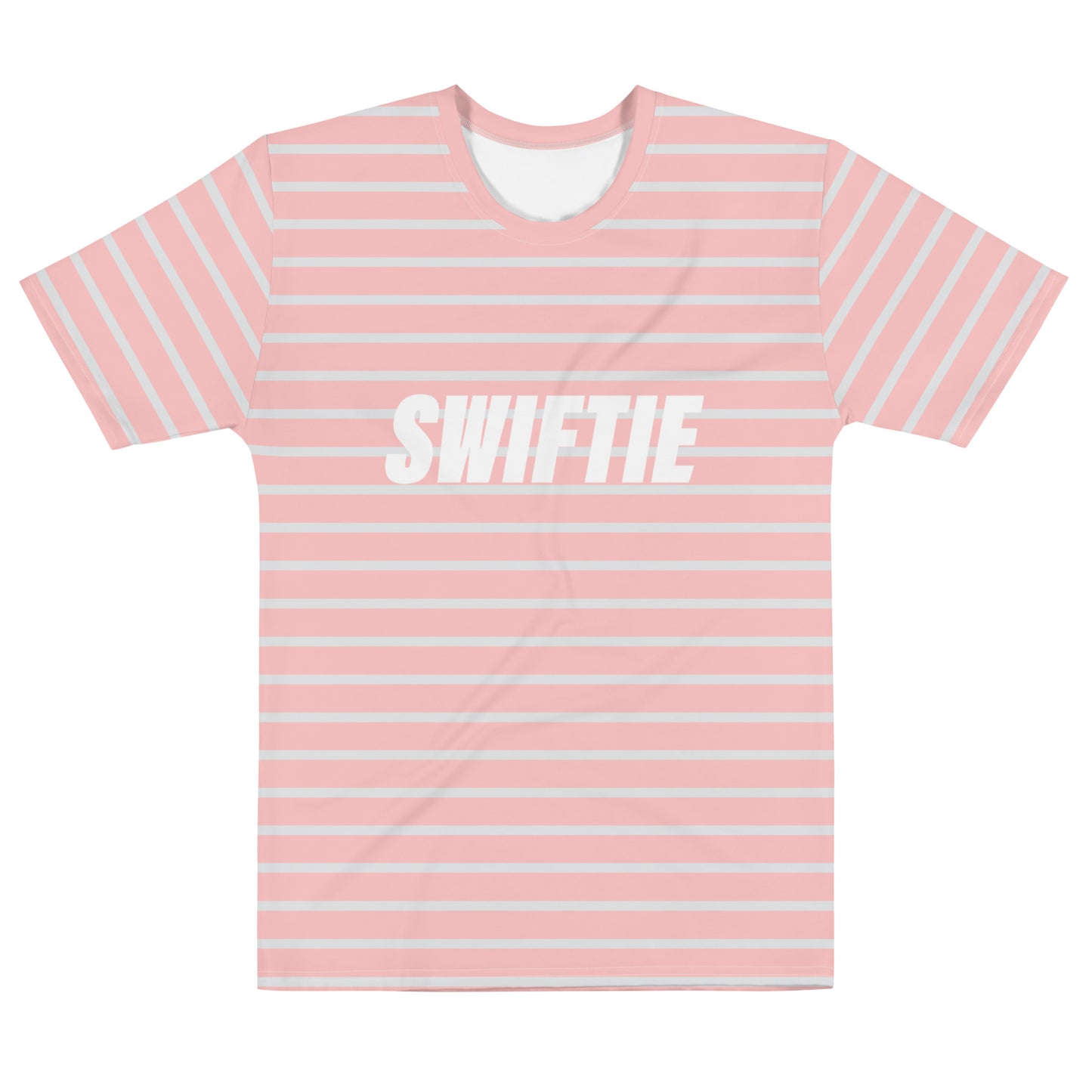 Swiftie Stripes - Inspired By Taylor Swift - Sustainably Made Men’s Short Sleeve Tee
