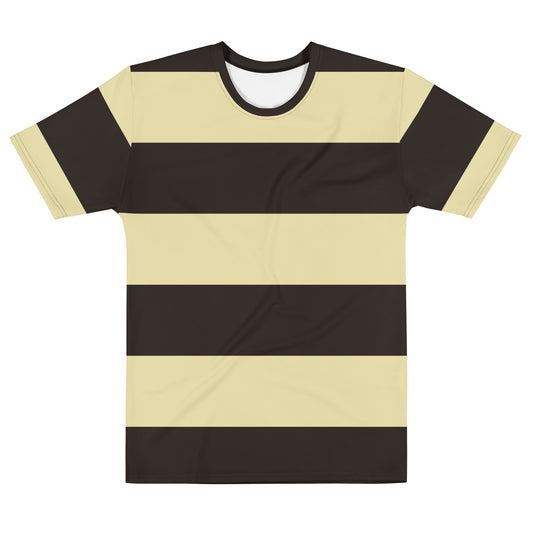 Black Gold Stripes - Inspired By Taylor Swift - Sustainably Made Men’s Short Sleeve Tee