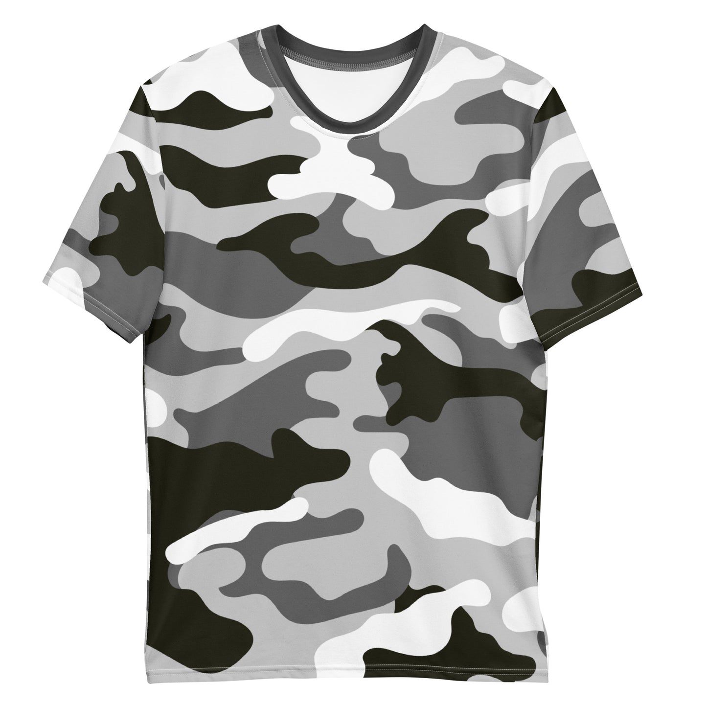 Grey Camo - Inspired By Zendaya - Sustainably Made Men’s Short Sleeve Tee