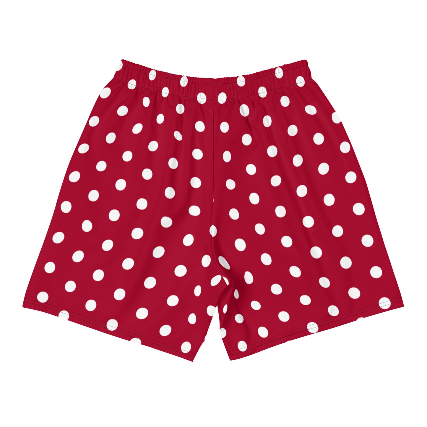 Maroon Polka Dot - Inspired By Taylor Swift - Sustainably Made Men's Shorts