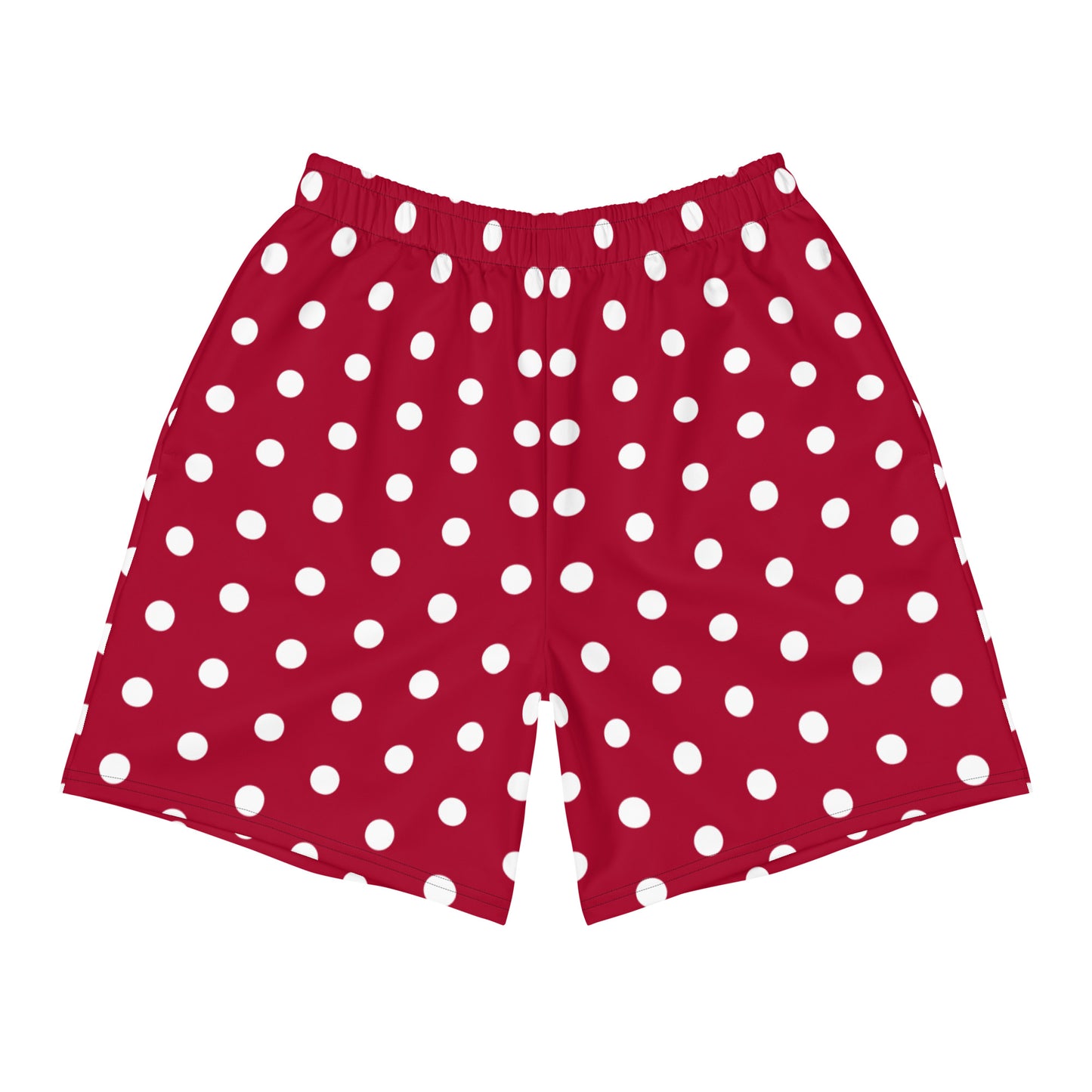Maroon Polka Dot - Inspired By Taylor Swift - Sustainably Made Men's Shorts