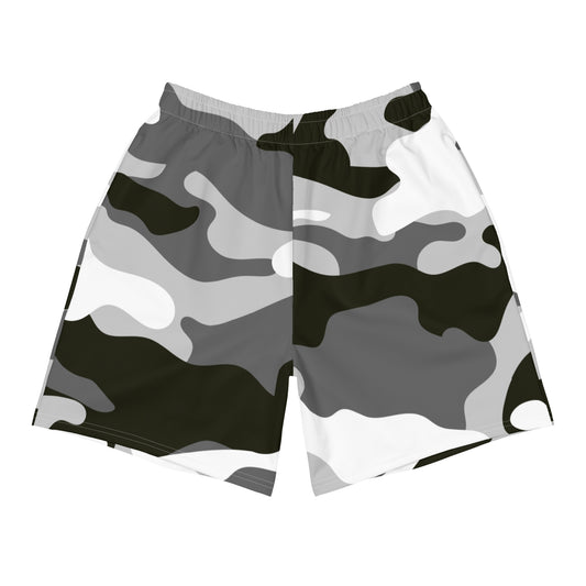 Grey Camo - Inspired By Zendaya - Sustainably Made Men's Shorts