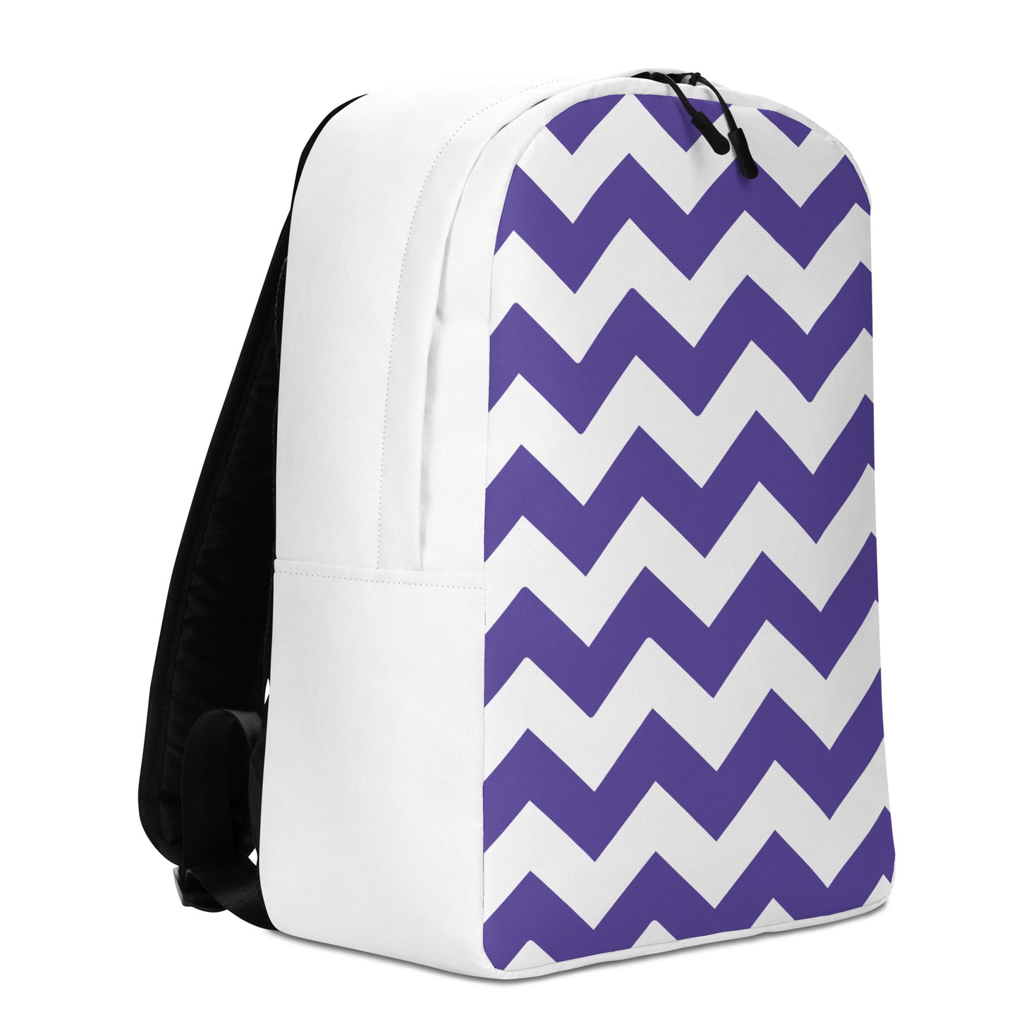 Blue Zigzag - Inspired By Harry Styles - Sustainably Made Backpack