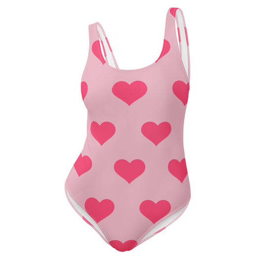 Pink Love - Sustainably Made One-Piece Swimsuit