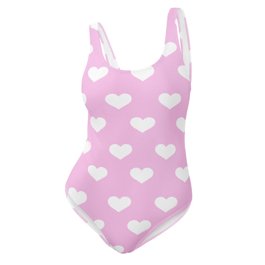 Hearty - Inspired By Dua Lipa - Sustainably Made One-Piece Swimsuit