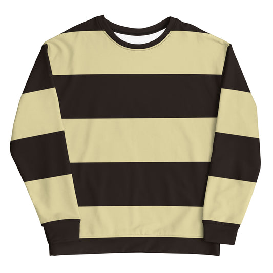 Black Gold Stripes - Inspired By Taylor Swift - Sustainably Made Unisex Sweatshirt