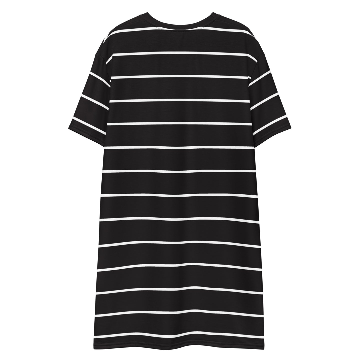 Black Stripes - Inspired By Taylor Swift - Sustainably Made T-shirt dress