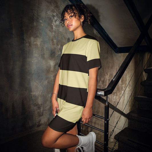 Black Gold - Inspired By Taylor Swift - Sustainably Made T-shirt dress