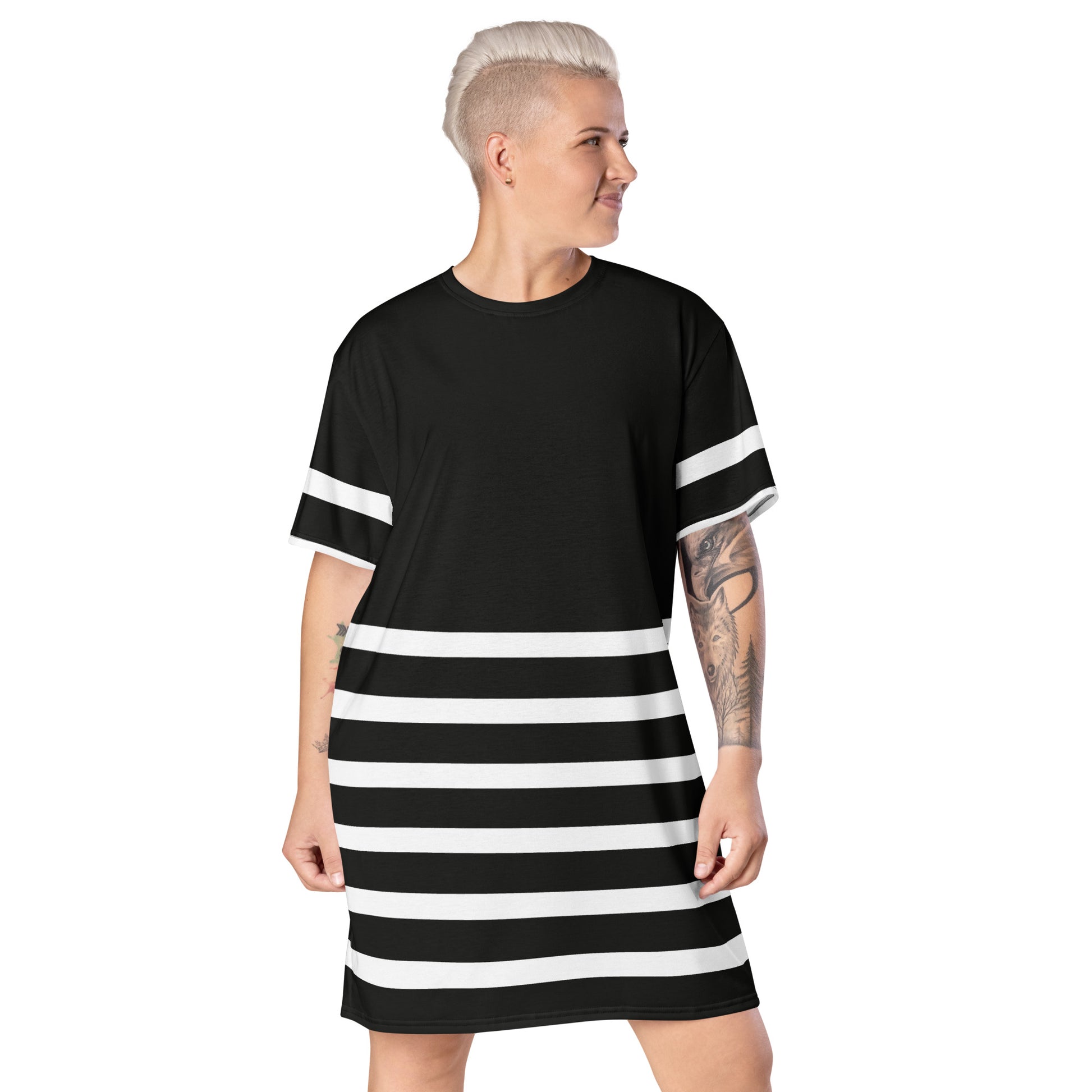 selena t shirt dress Selena Shirt Dress in White