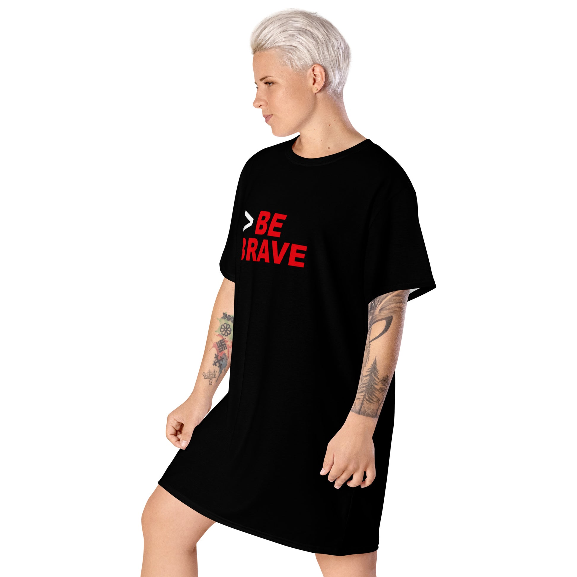 lady gaga t shirt dress Lightning Red - Inspired By Lady Gaga