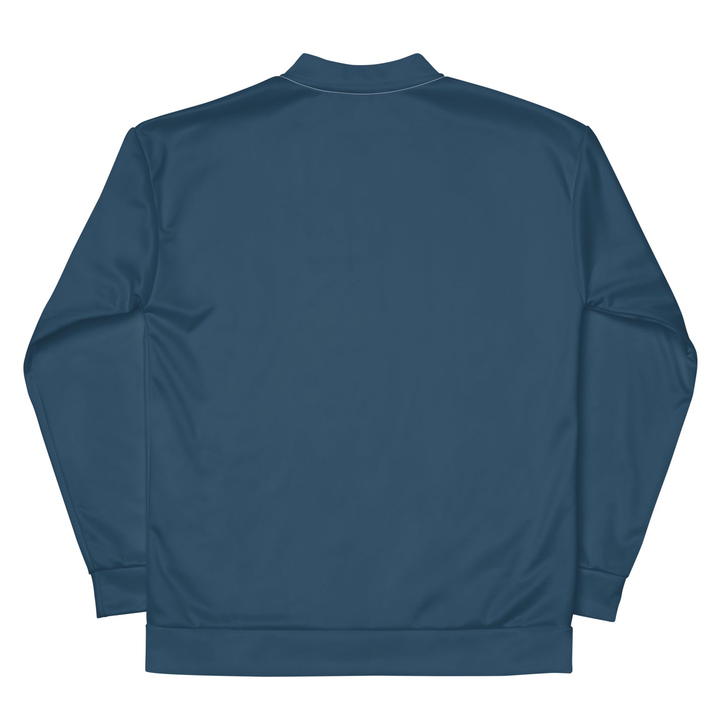 Ocean Blue Climate Change Global Warming Statement - Sustainably Made Bomber Jacket