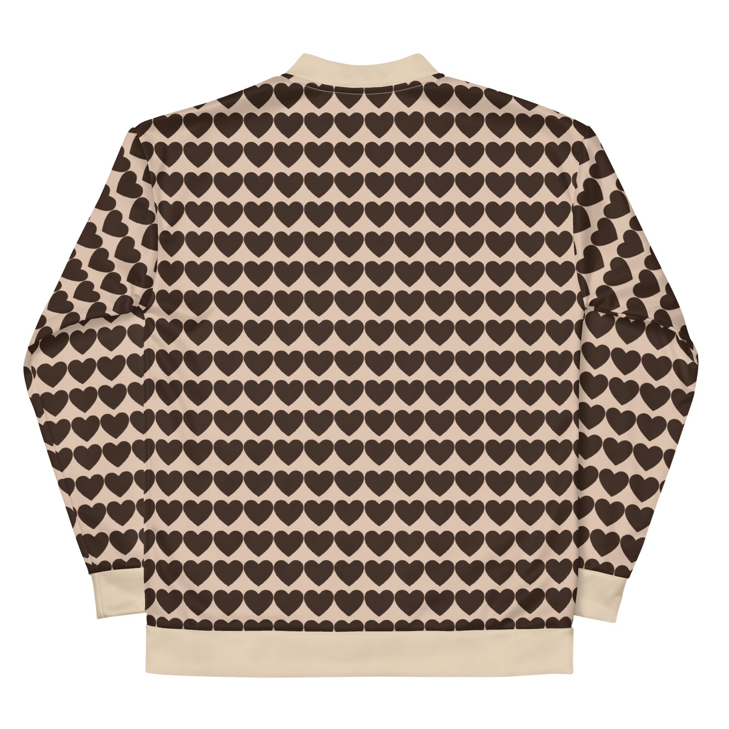 Heart Pattern - Inspired By Harry Styles - Sustainably Made Bomber Jacket