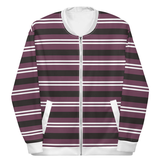 Grape - Inspired By Zendaya - Sustainably Made Unisex Bomber Jacket