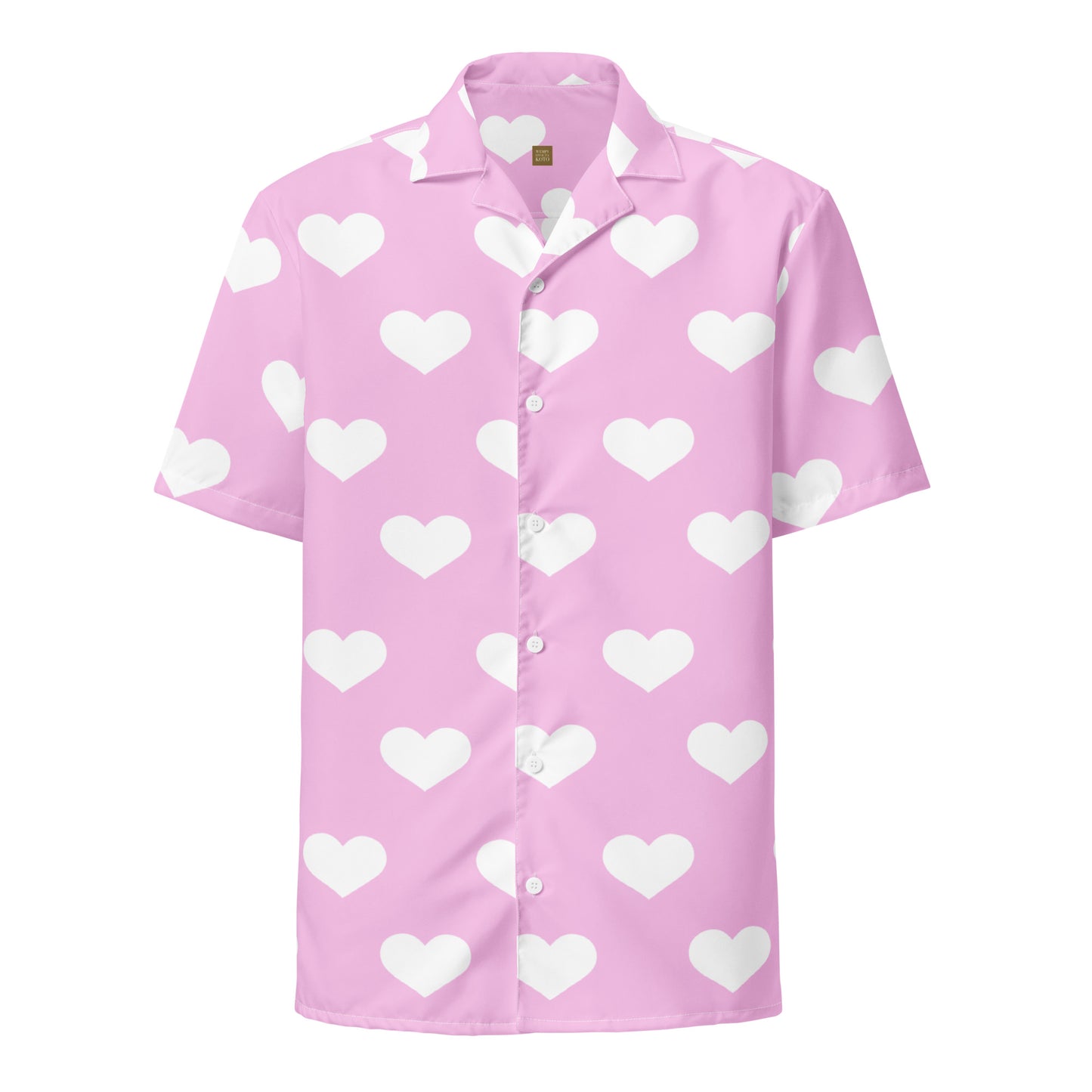 Hearty - Inspired By Dua Lipa - Sustainably Made Unisex button shirt