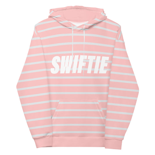 Swiftie Stripes - Inspired By Taylor Swift - Sustainably Made Hoodie