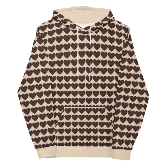 Heart Pattern - Inspired By Harry Styles - Sustainably Made Hoodie