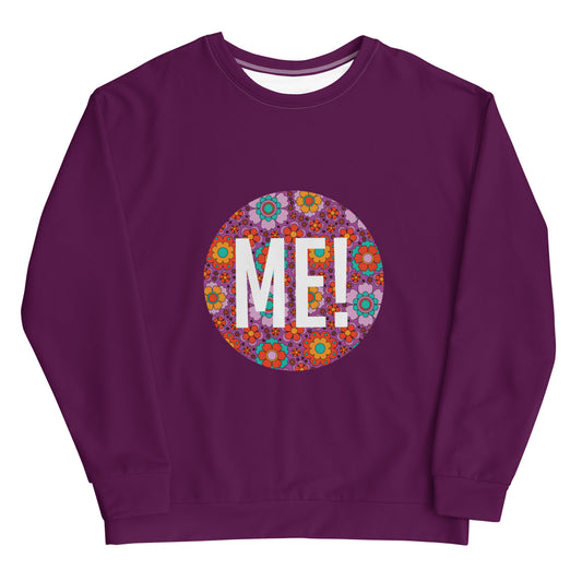 Me! Floral - Inspired By Taylor Swift - Sustainably Made Sweatshirt