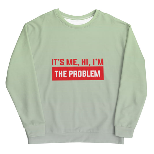 The Problem | Gradient Mint - Inspired By Taylor Swift - Sustainably Made Sweatshirt