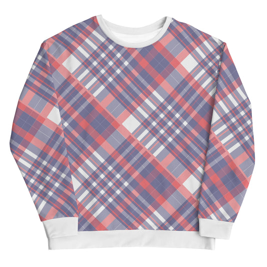 Diagonal Stripes - Inspired By Taylor Swift - Sustainably Made Sweatshirt