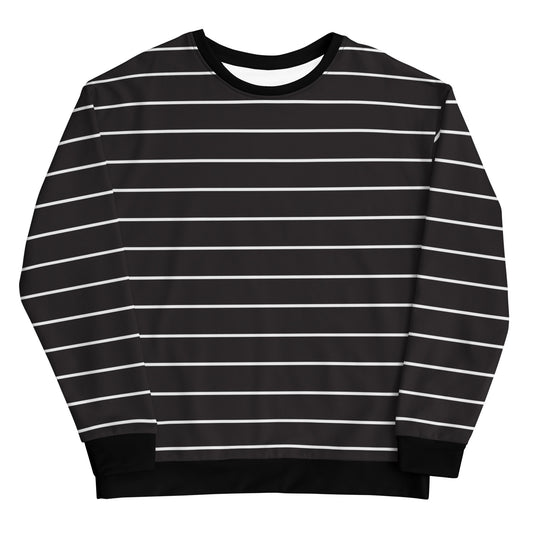 Black Stripes - Inspired By Taylor Swift - Sustainably Made Sweatshirt