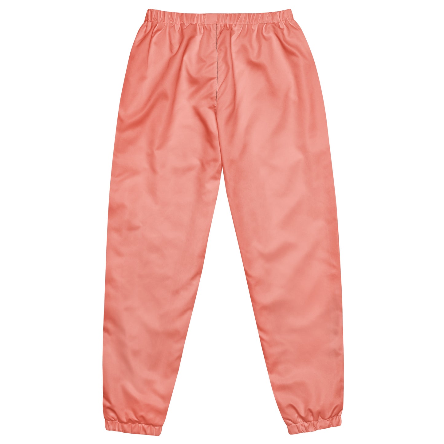 Coral Pink Climate Change Global Warming Statement - Sustainably Made Unisex track pants